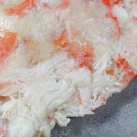 Салатное мясо камчатского краба