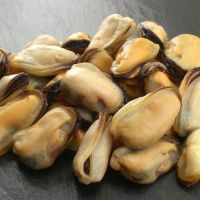 Мясо мидий варено-мороженное